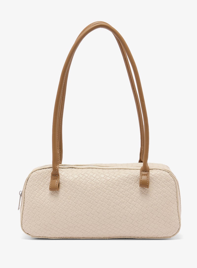 جلاموروس حقيبة كتف جلد صناعي من الرافييا - Image 1